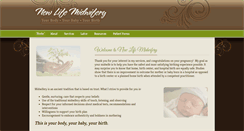 Desktop Screenshot of newlifemidwifery.org